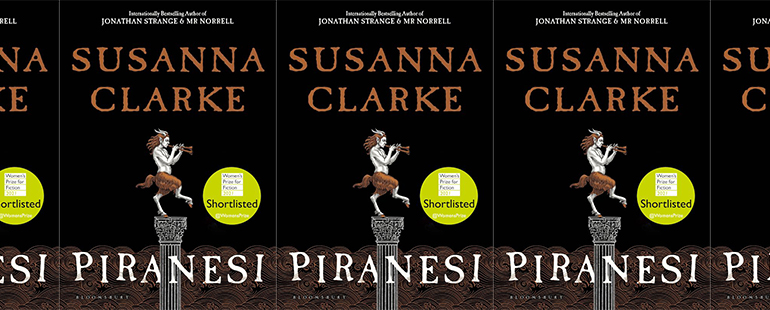 side by side series of the cover of Piranesi