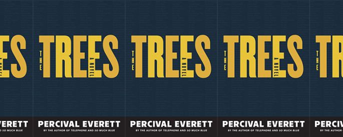 side by side series of the cover of The Trees