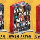 side by side series of the cover of new york, my village