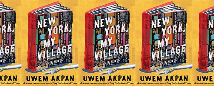 side by side series of the cover of new york, my village