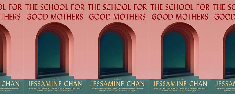 side by side series of the cover of the school for good mothers