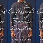 side by side series of the cover fo the confessions of frannie langton