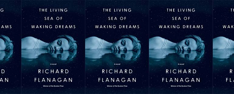 side by side series of the cover of the living sea of waking dreams