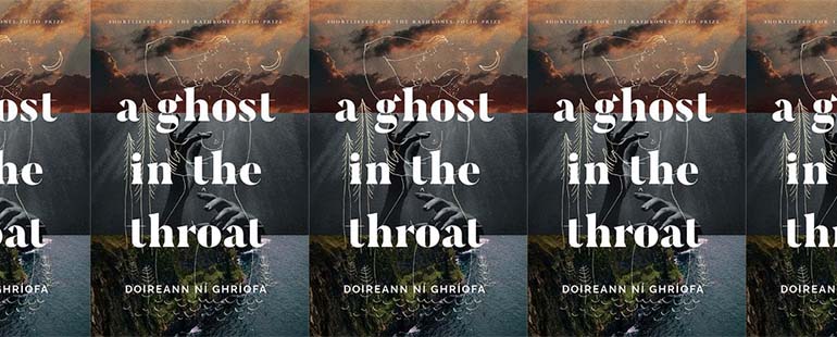 side by side series of the cover of ghost in the throat