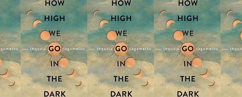side by side series of the cover of how high we go in the dark
