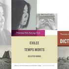 side by side series of the cover of exilee temps morts and dictee