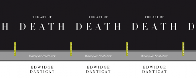 the book cover for The Art of Death, featuring the title against a black background