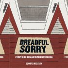 the book cover for Dreadful Sorry, featuring an illustration of a doormat on a porch