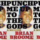 the book cover for Punch Me Up to the Gods, featuring a photograph of a Black boy smiling