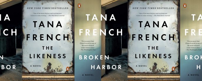 the book covers for Broken Harbor and The Likeness