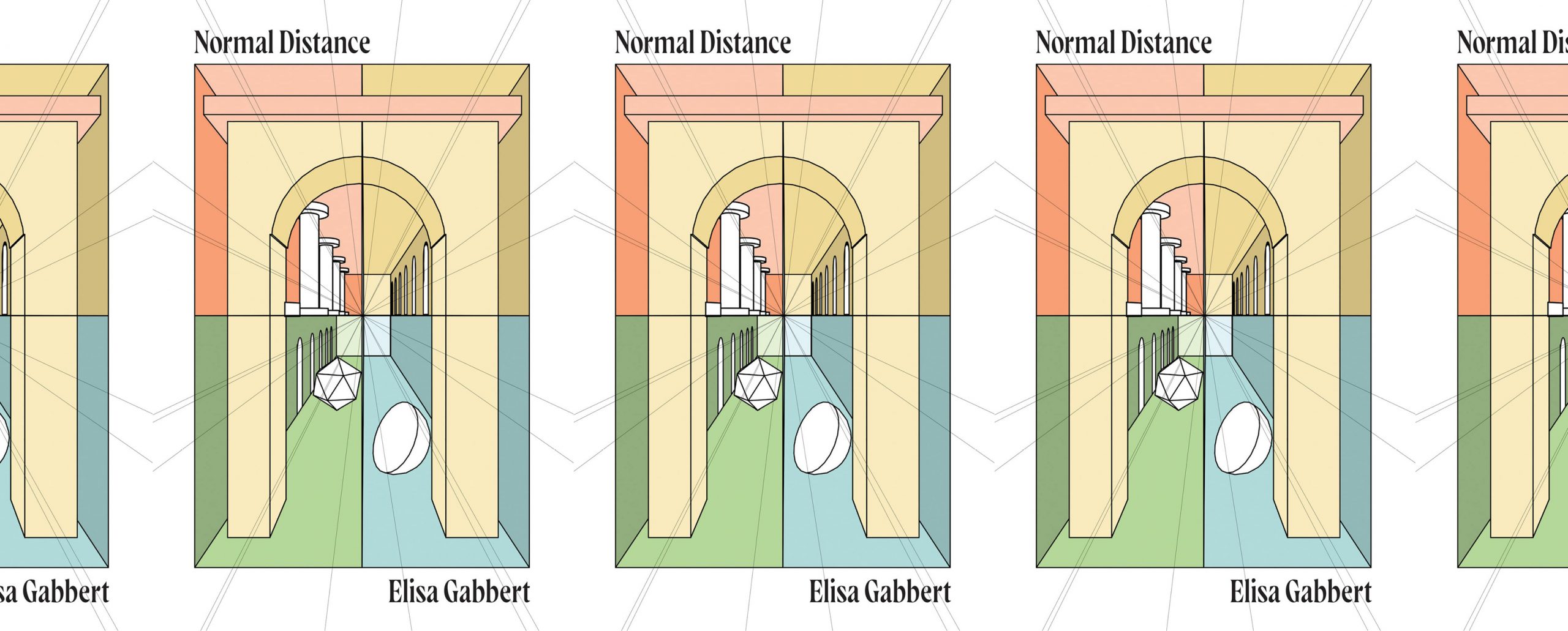 the book cover for Normal Distance