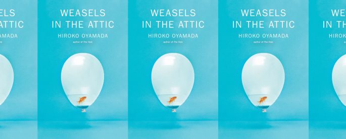 the book cover for Weasels in the Attic