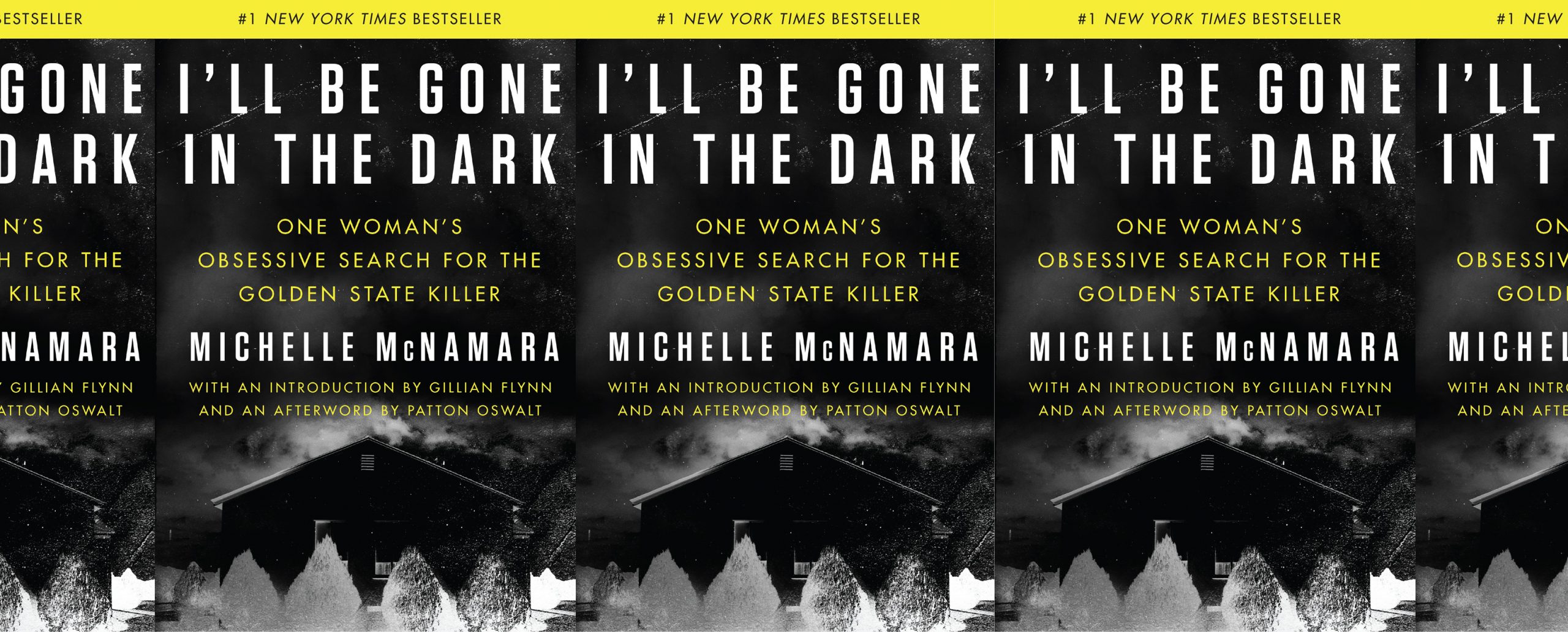the book cover for I'll Be Gone in the Dark