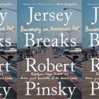 the book cover for Jersey Breaks: Becoming an American Poet