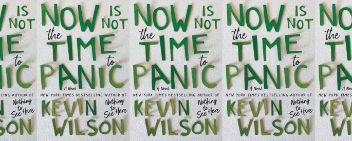 the book cover for Now Is Not the Time to Panic