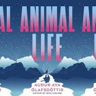 the book cover with animal life