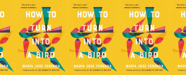 the book cover for How to Turn into a Bird