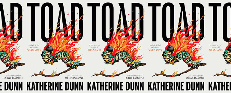 the book cover for Toad