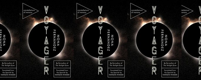the book cover for Voyager