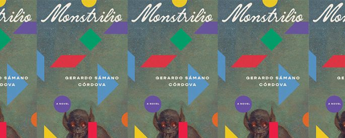 the book cover for Monstrilio