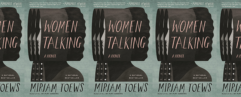 the book cover for Women Talking