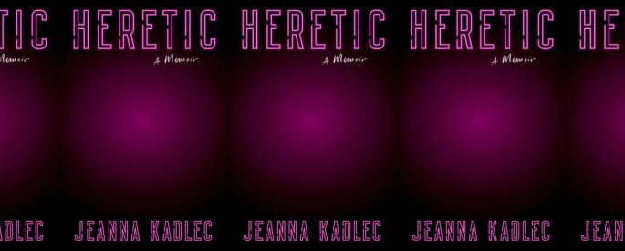 the book cover for Heretic