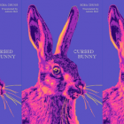 the book cover for Cursed Bunny
